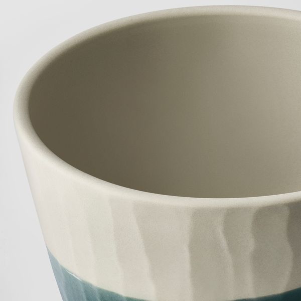 Кашпо, 9 см, серый, ручная работа IKEA SAGOGRYN 405.088.84 - фото 4