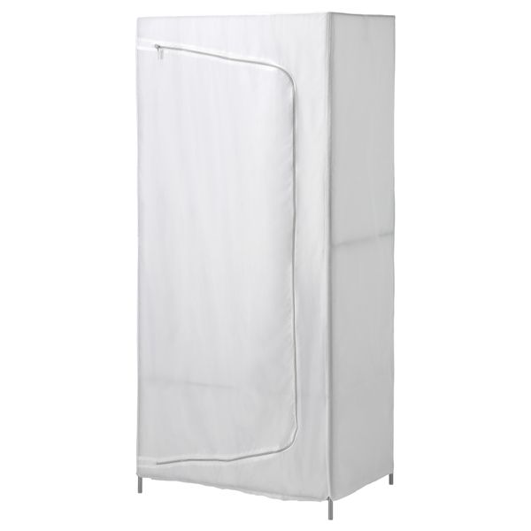 Гардероб БРЕЙМ, белый (80x55x180 см) - фото 1