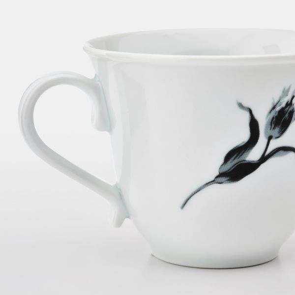 Кружка, белый/с рисунком 45 сл IKEA UPPLAGA УППЛАГА 204.737.72 - фото 2