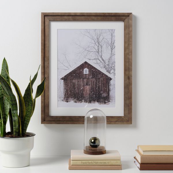 Рама, 40x50 см, коричневый IKEA RAMSBORG РАМСБОРГ 904.784.03 - фото 5