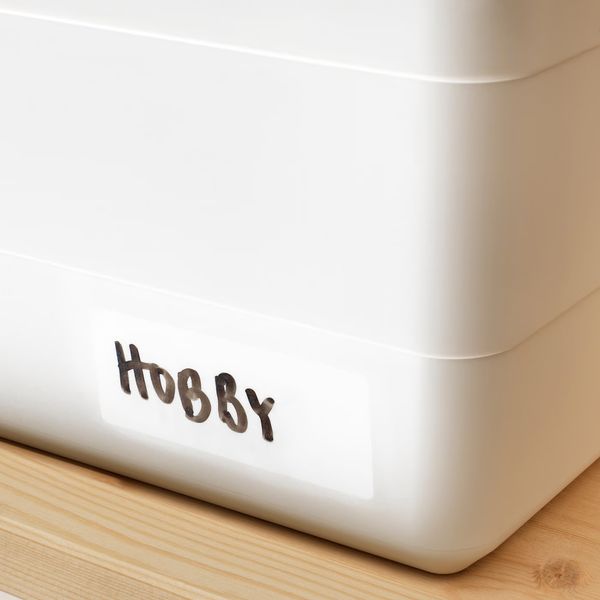 SOCKERBIT Контейнер с крышкой - белый 38x25x15 см - фото 4