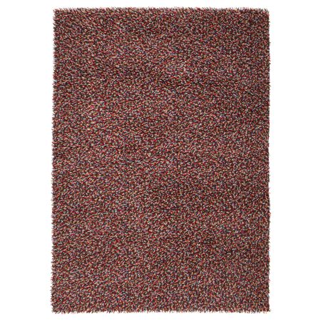 Ковер, длинный ворс ОРСТЕД, разноцветный (170x240 см)