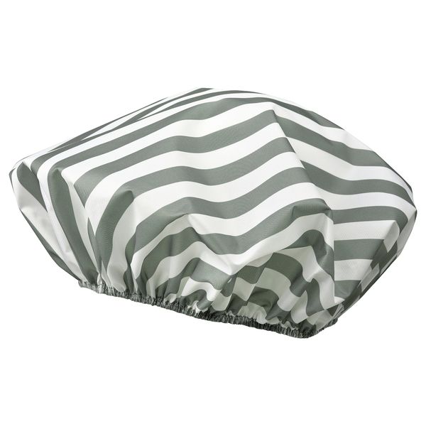 Шапочка для душа, белый, серо-зеленый IKEA HÄLLEBRÄKEN 405.401.86 - фото 1