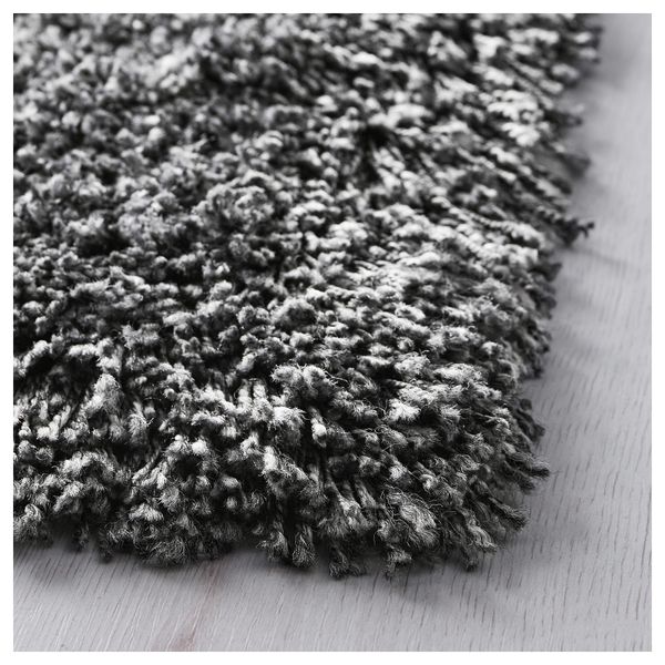 Ковер, длинный ворс ГОСЕР, темно-серый (56x150 см) - фото 2