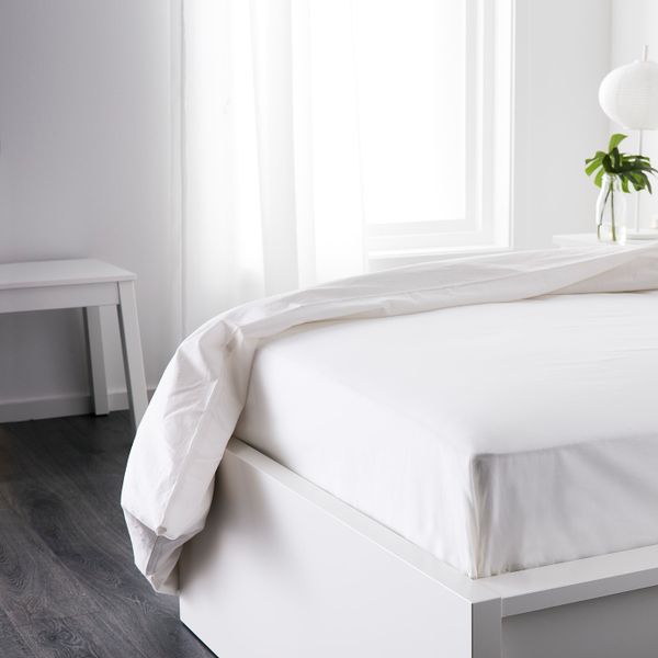 Простыня, белый 150x240 см IKEA FÄRGMÅRA ФЭРГМОРА 603.611.26 - фото 2