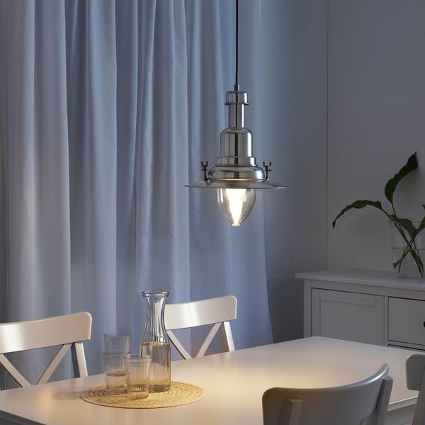 Подвесной светильник, алюминий IKEA OTTAVA ОТТАВА 203.609.25 - фото 2