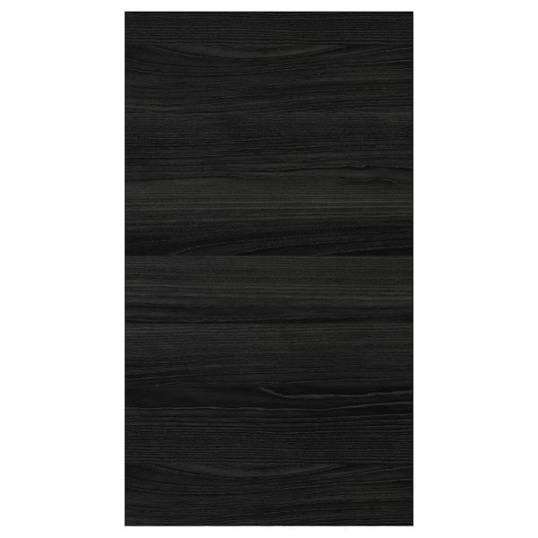 Фронтальная панель для посудомоечной машины, под дерево черный 45x80 см IKEA ТИНГСРИД 803.673.06 - фото 1