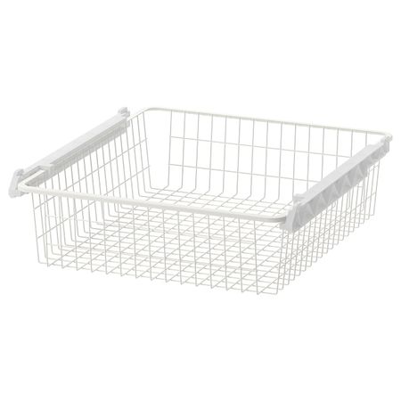 Проволочная корзина, белый 60x49x13 см IKEA STUVA GRUNDLIG СТУВА ГРУНДЛИГ 403.649.13