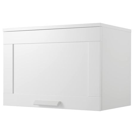 Навесной шкаф с дверцей, белый 60x41 см IKEA BRIMNES БРИМНЭС 104.852.33