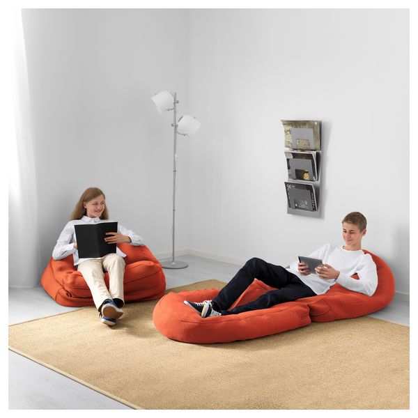 Пуф-мешок для дома/сада БУССЭН, оранжевый - фото 5