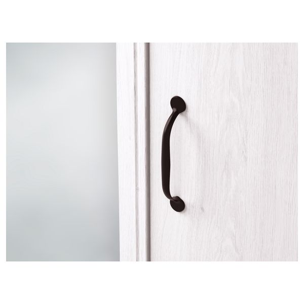 Шкаф платяной 3-дверный БРУСАЛИ, белый (131x190 см) - фото 3