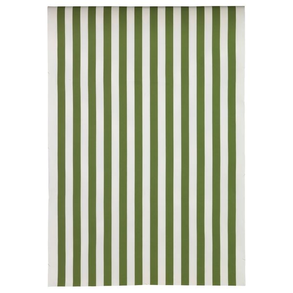 Ткань СОФИА, в широкую полоску, зеленый/белый (150 см) - схема-чертеж с размерами