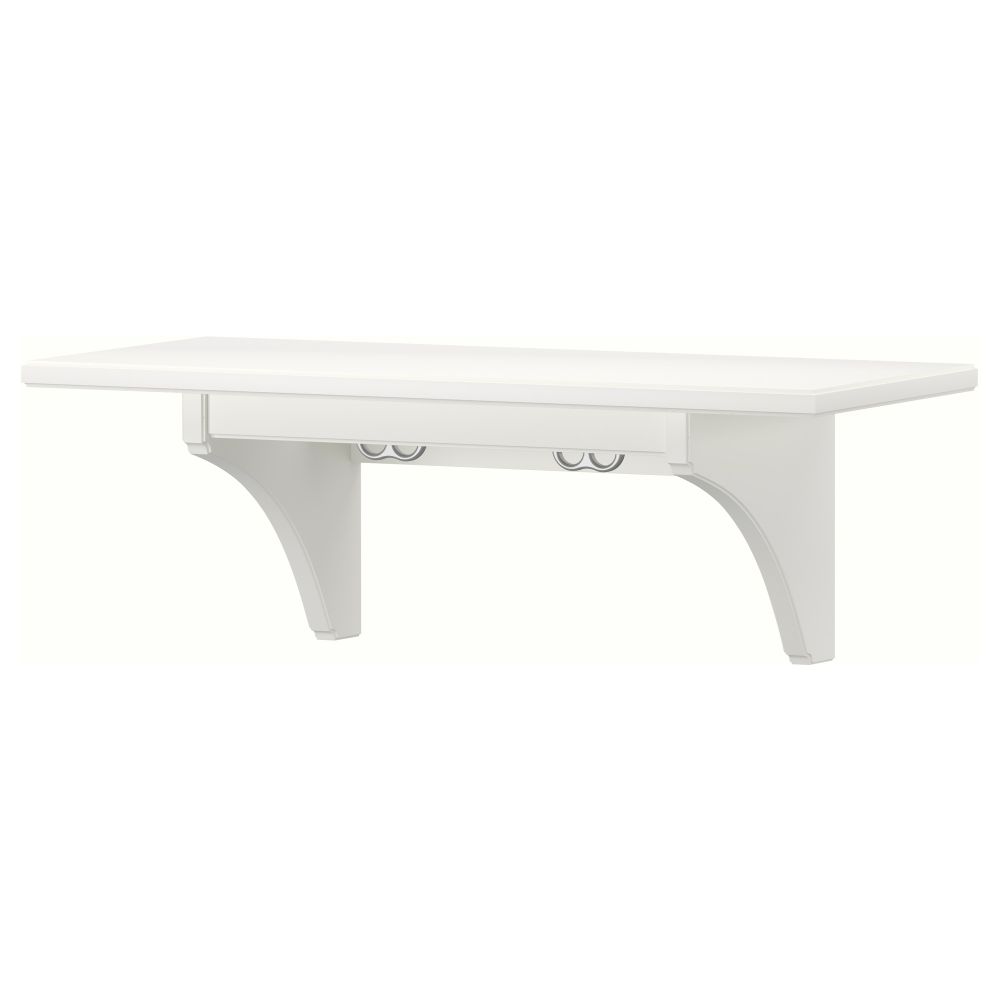 Полка навесная СТЕНСТОРП, белый - фото 1