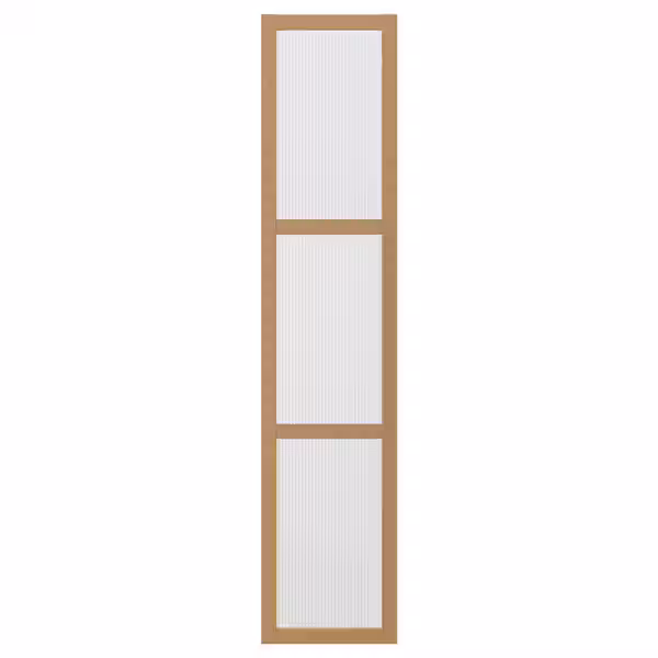 TONSTAD Дверь - дуб/шпон стекло 50x229 см - фото 1