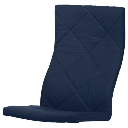 Подушка-сиденье на кресло ПОЭНГ, Эдум темно-синий