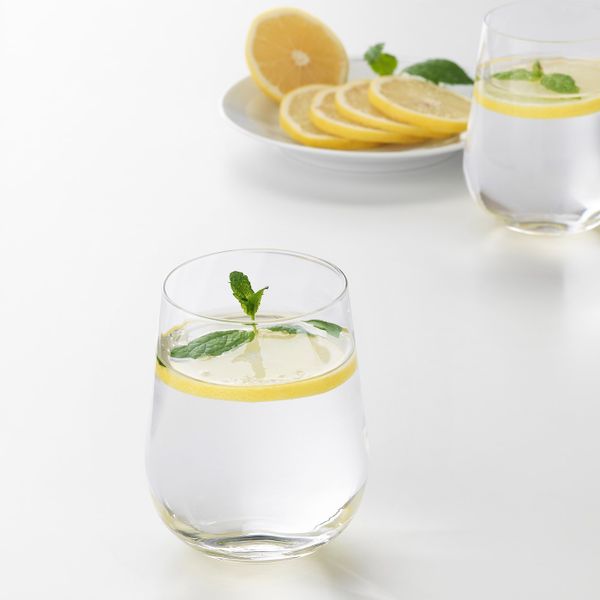 Стакан, прозрачное стекло 35 сл IKEA KONUNGSLIG КОНУНГСЛИГ 804.158.83 - схема-чертеж с размерами