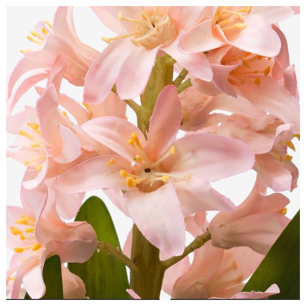 Искусственное растение в горшке ФЕЙКА, Гиацинт розовый (9 см) - схема-чертеж с размерами