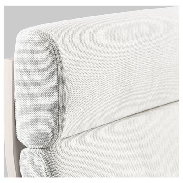 Кресло ПОЭНГ, белый, Финнста белый - фото 4