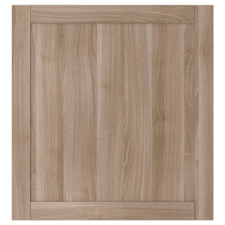 Дверь ХАНВИКЕН, серая морилка п/грецкий орех (60x64 см)