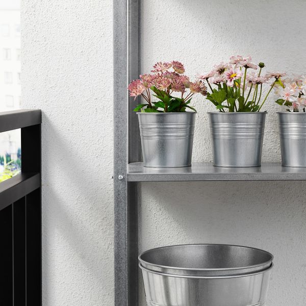 Искусственное растение в горшке, для дома, улицы розовый 9 см 3 шт IKEA FEJKA ФЕЙКА 603.953.34 - фото 2