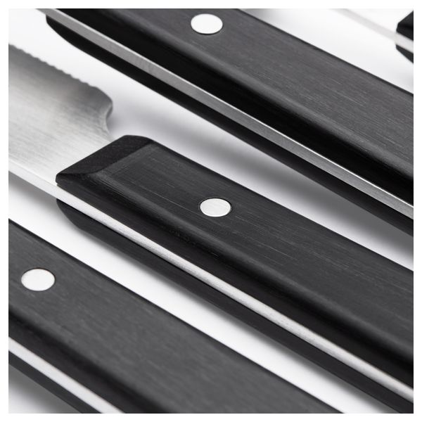 Столовый набор, 24 предмета МОГЕН, черный - фото 2