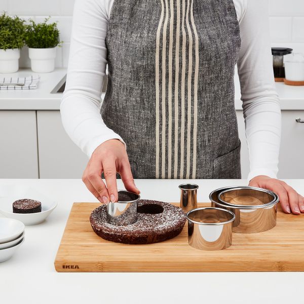 Формочка для печенья, 5 шт., серебристый IKEA LÄTTBAKAD ЛЭТТБАКАД 804.990.62 - фото 2