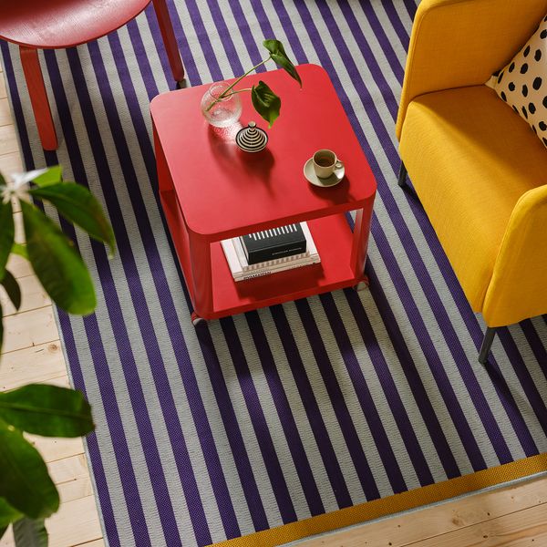 Ковер безворсовый, для дома, улицы IKEA KORSNING 005.519.64 - схема-чертеж с размерами