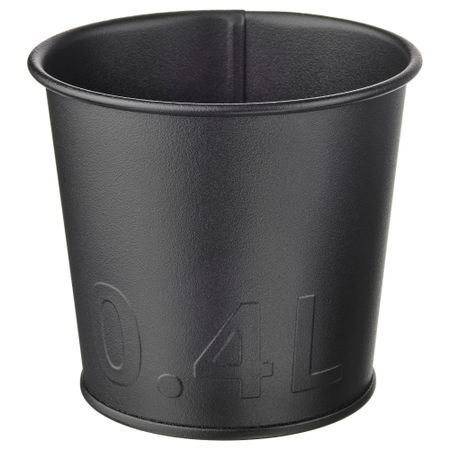 Кашпо, 9 см, для дома, улицы антрацит IKEA ÅKERBÄR 105.515.53