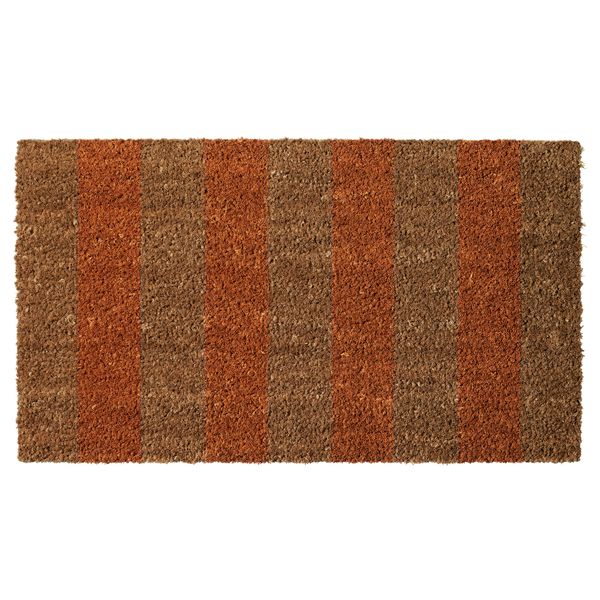 Придверный коврик КВОРИГ, неокрашенный, оранжевый (40x70 см) - фото 1