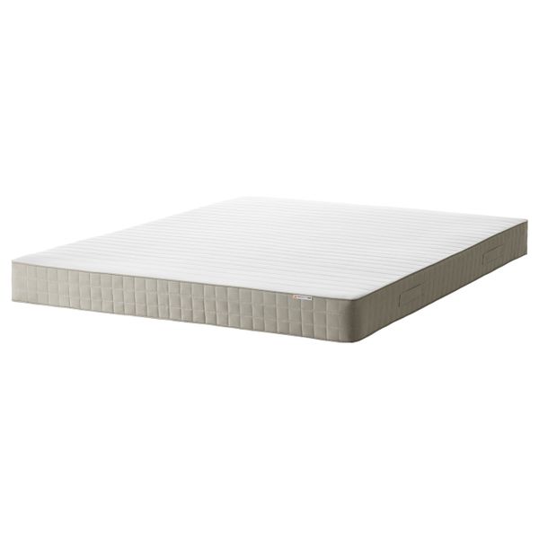 Пружинный матрас, жесткий/бежевый 140x200 см IKEA HAFSLO ХАФСЛО 603.705.45 - фото 3