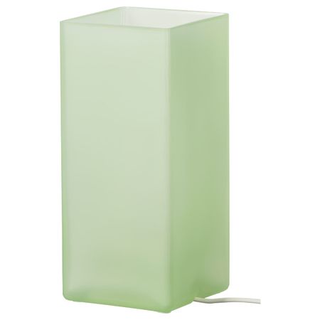 Лампа настольная, матовое стекло зеленый IKEA GRÖNÖ ГРЁНЕ 403.649.51