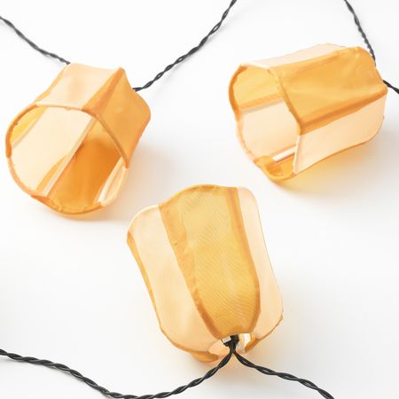 Гирлянда, 12 светодиодов, для сада на солнечной батарее/тюльпан золотой IKEA СОЛВИДЕН 204.543.92