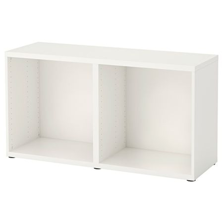 Каркас, белый 120x40x64 см IKEA BESTÅ БЕСТО 502.993.28