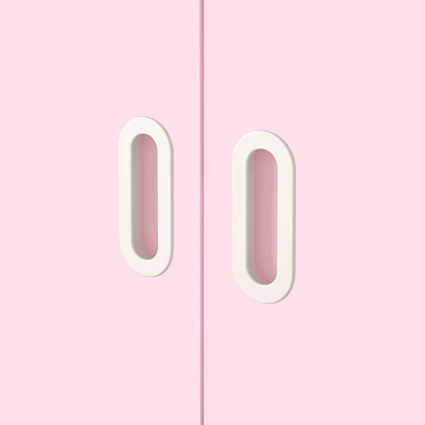 Дверь, светло-розовый 60x192 см 2 шт IKEA FRITIDS ФРИТИДС 003.867.66 - схема-чертеж с размерами
