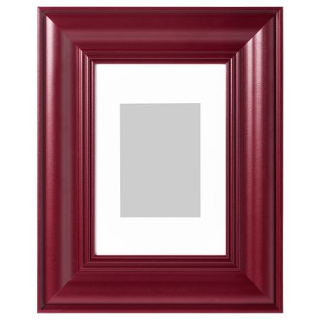 Рама СКАТТЭБЮ, темно-красный (21x30 см)