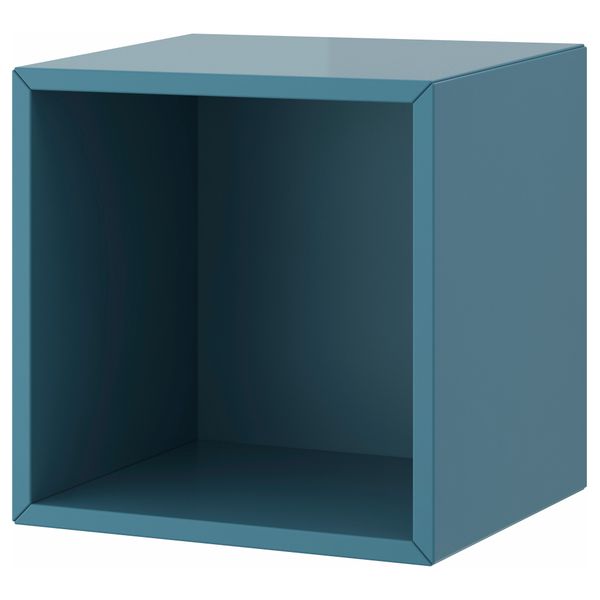 Навесной шкафчик ВЭЛЬЕ, синяя бирюза (35x35 см) - фото 1