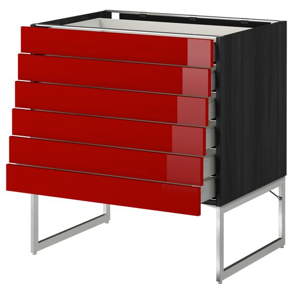 IKEA, вид спереди - схема-чертеж с размерами