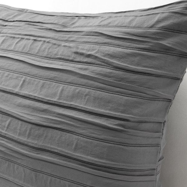 Чехол на подушку, серый 40x65 см IKEA VEKETÅG ВЕКЕТОГ 203.819.56 - схема-чертеж с размерами