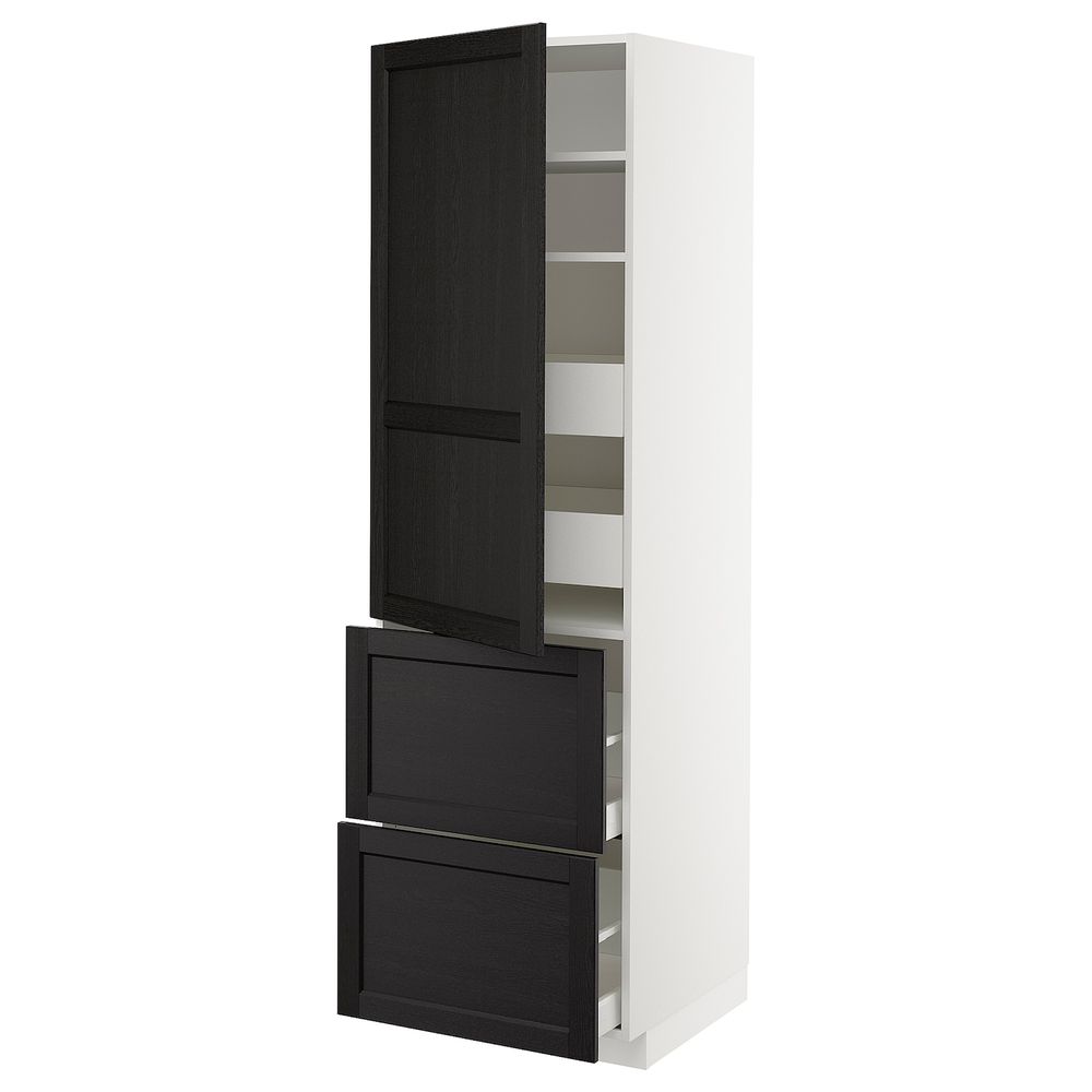 IKEA, вид спереди - схема-чертеж с размерами