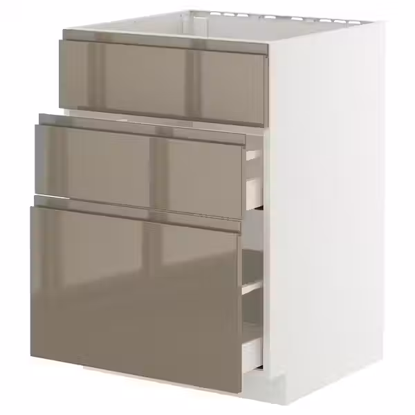 METOD / MAXIMERA Шкаф д/варочн панели/вытяжка/ящик - фото 1