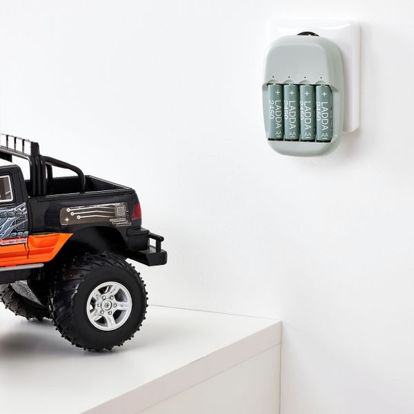 Аккумуляторная батарейка, HR06 AA 1,2 В 2450 мА•ч IKEA LADDA ЛАДДА 505.065.30 - фото 2