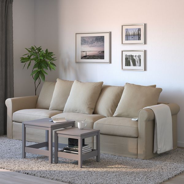 3-местный диван-кровать, Sporda неокрашенный IKEA GRÖNLID 294.189.79 - фото 3