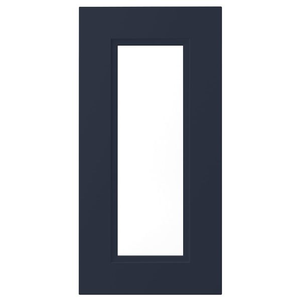 Стеклянная дверь, матовая поверхность синий 30x60 см IKEA AXSTAD АКСТАД 904.912.30 - схема-чертеж с размерами