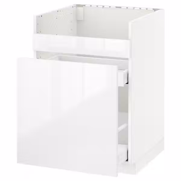 METOD Напол шк д/мойки ХАВСЕН/3фасада/2ящ - фото 1