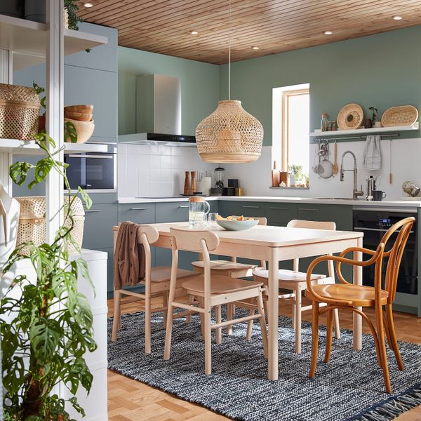 Раздвижной стол, береза 155/210x90x75 см IKEA RÖNNINGE РЁННИНГЕ 304.160.26 - фото 6