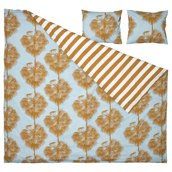 Пододеяльник и 2 наволочки IKEA ÄNGLATRUMPET 505.410.34 - схема-чертеж с размерами