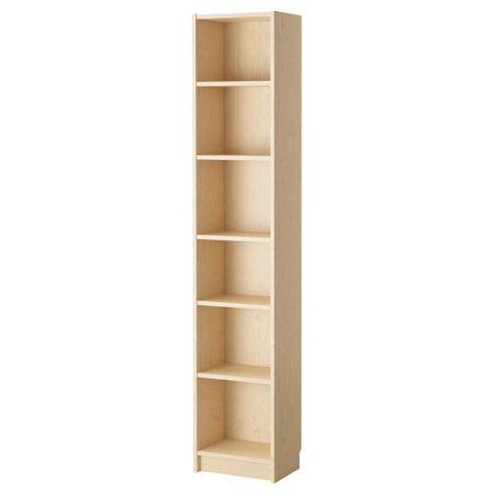 Стеллаж, 40x28x202 см, березовый шпон IKEA BILLY БИЛЛИ 302.797.84