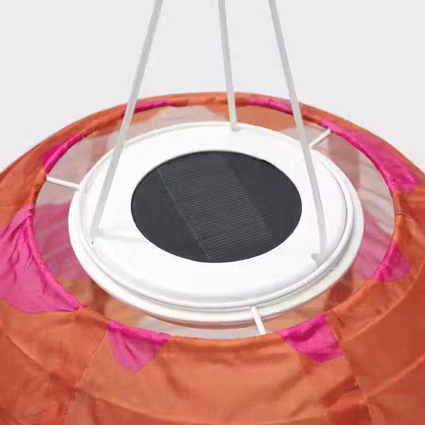 SOLVINDEN Подвесной светильник - волнистый на солнечной батарее/разные цвета 43 см - фото 2