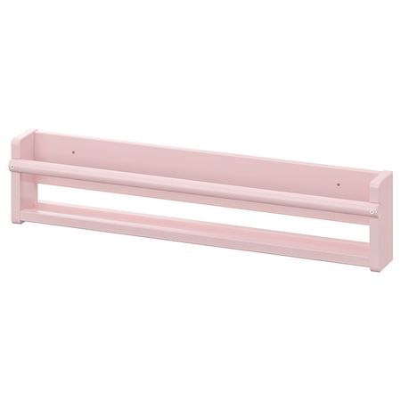 FLISAT Настенный модуль для хранения - бледно-розовый 70x9x16 см