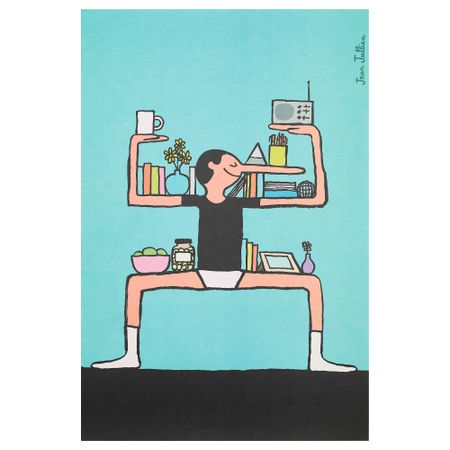 Постер ИКЕА АРТ-ИВЕНТ 2017, Shelfie (61x91 см)